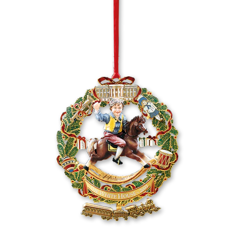 2003 White House Christmas Ornament, A Child's Rocking Horse