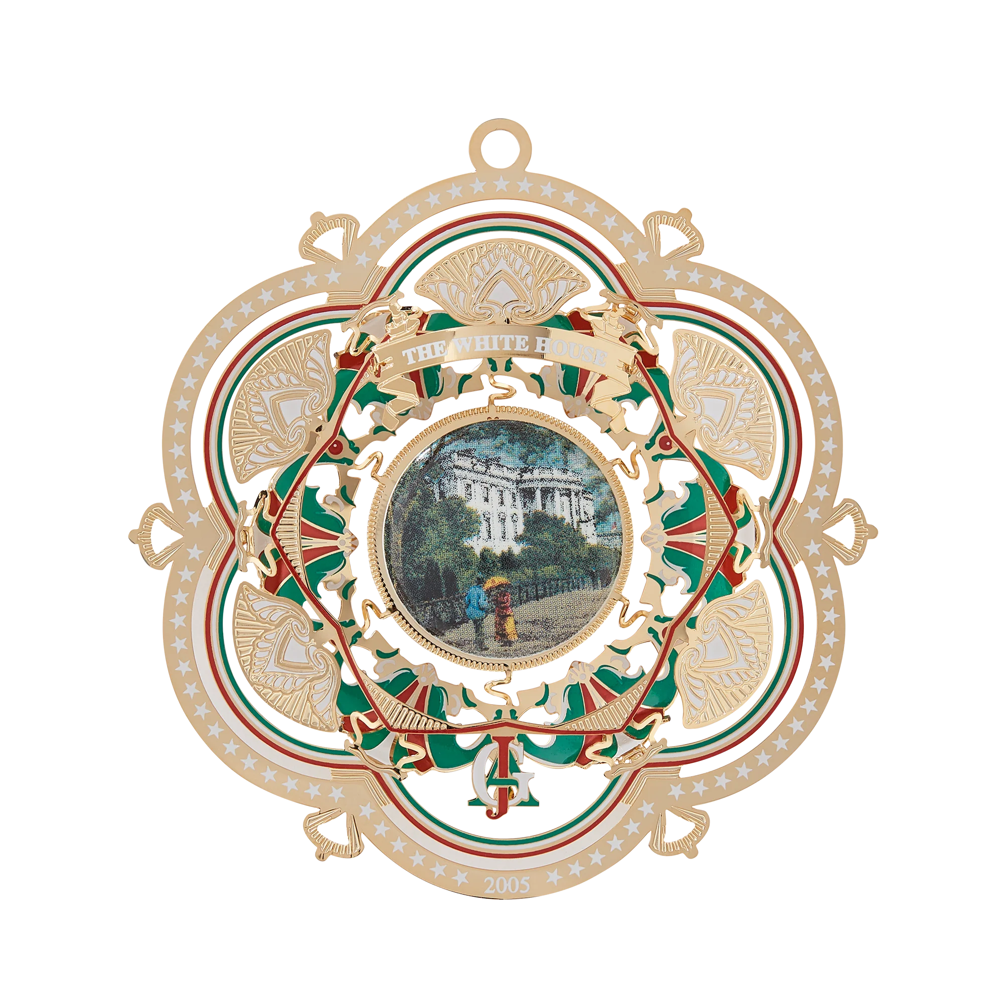 2005 White House Christmas Ornament, The South Facade - Image 2