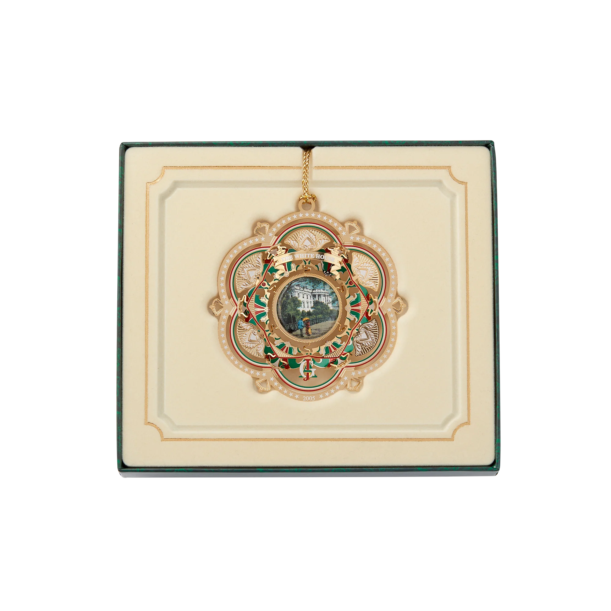 2005 White House Christmas Ornament, The South Facade - Image 4