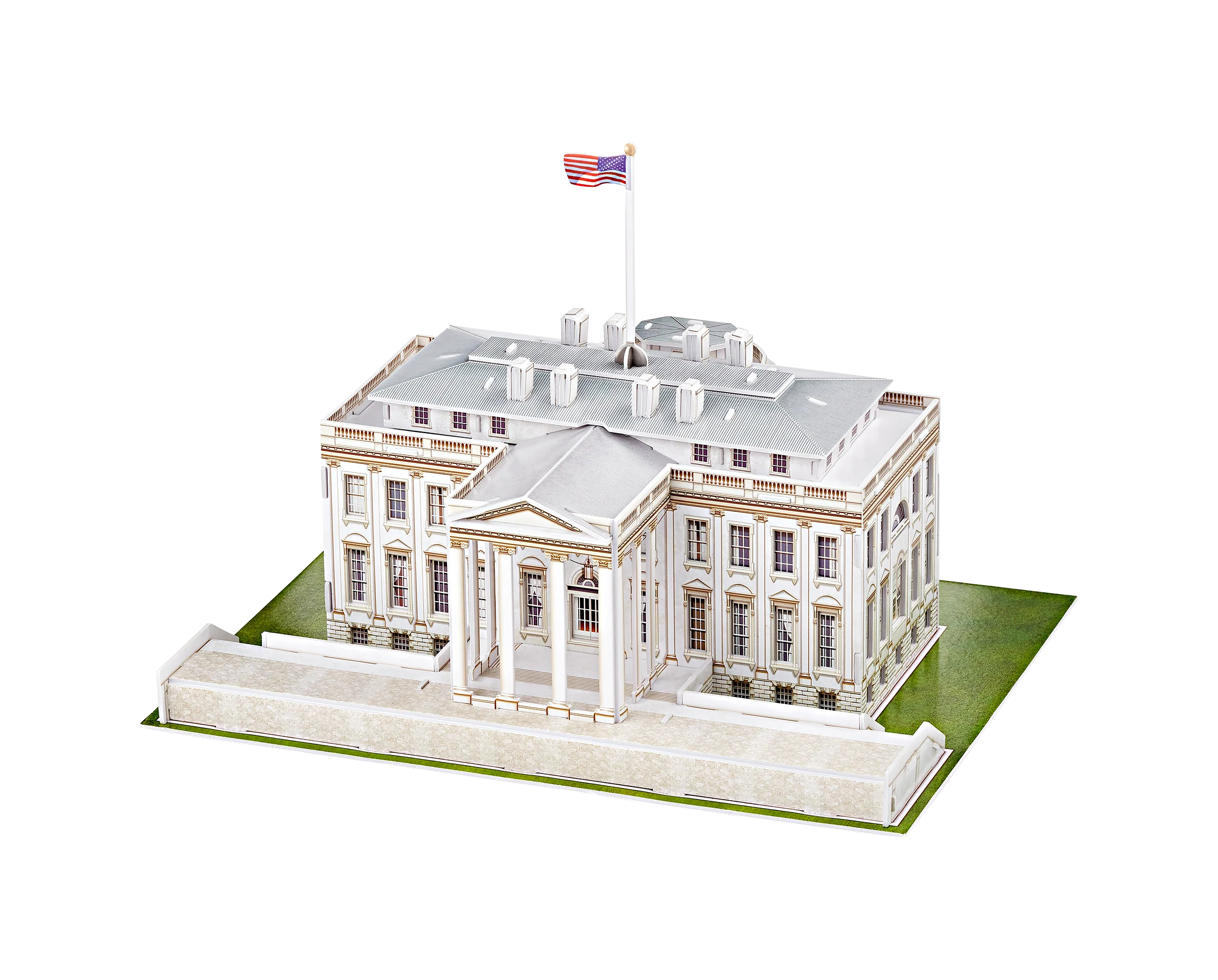 3D White House Puzzle