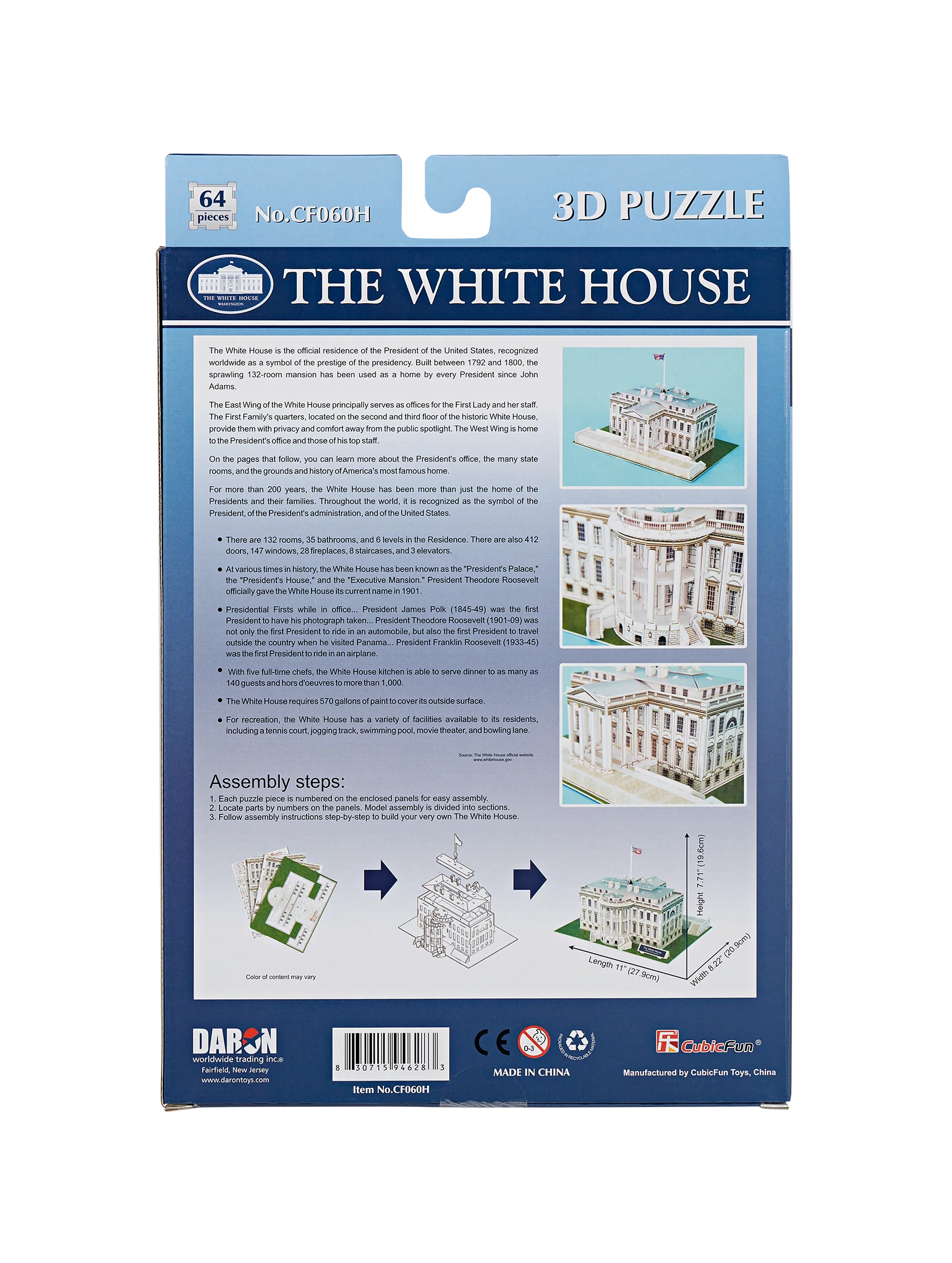 3D White House Puzzle - Image 4