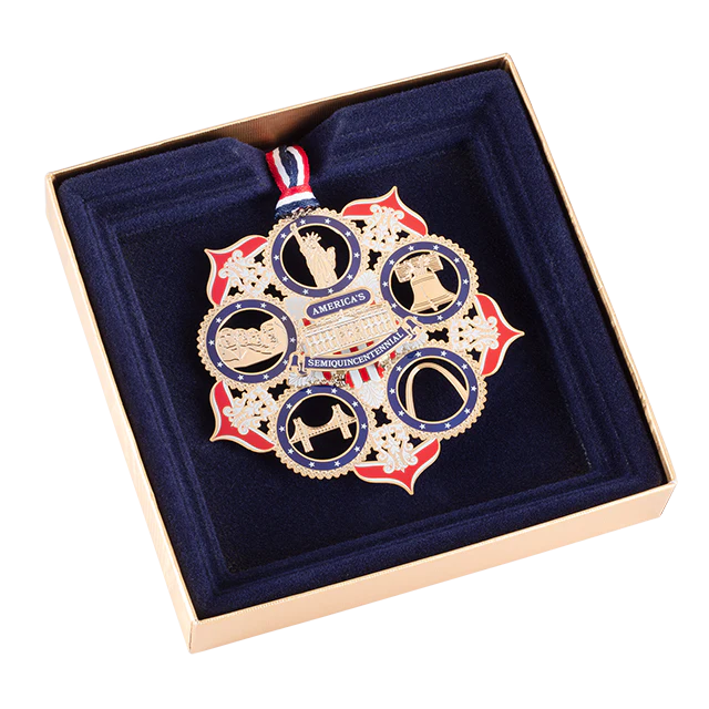 America250 American Icons Ornament - Image 4