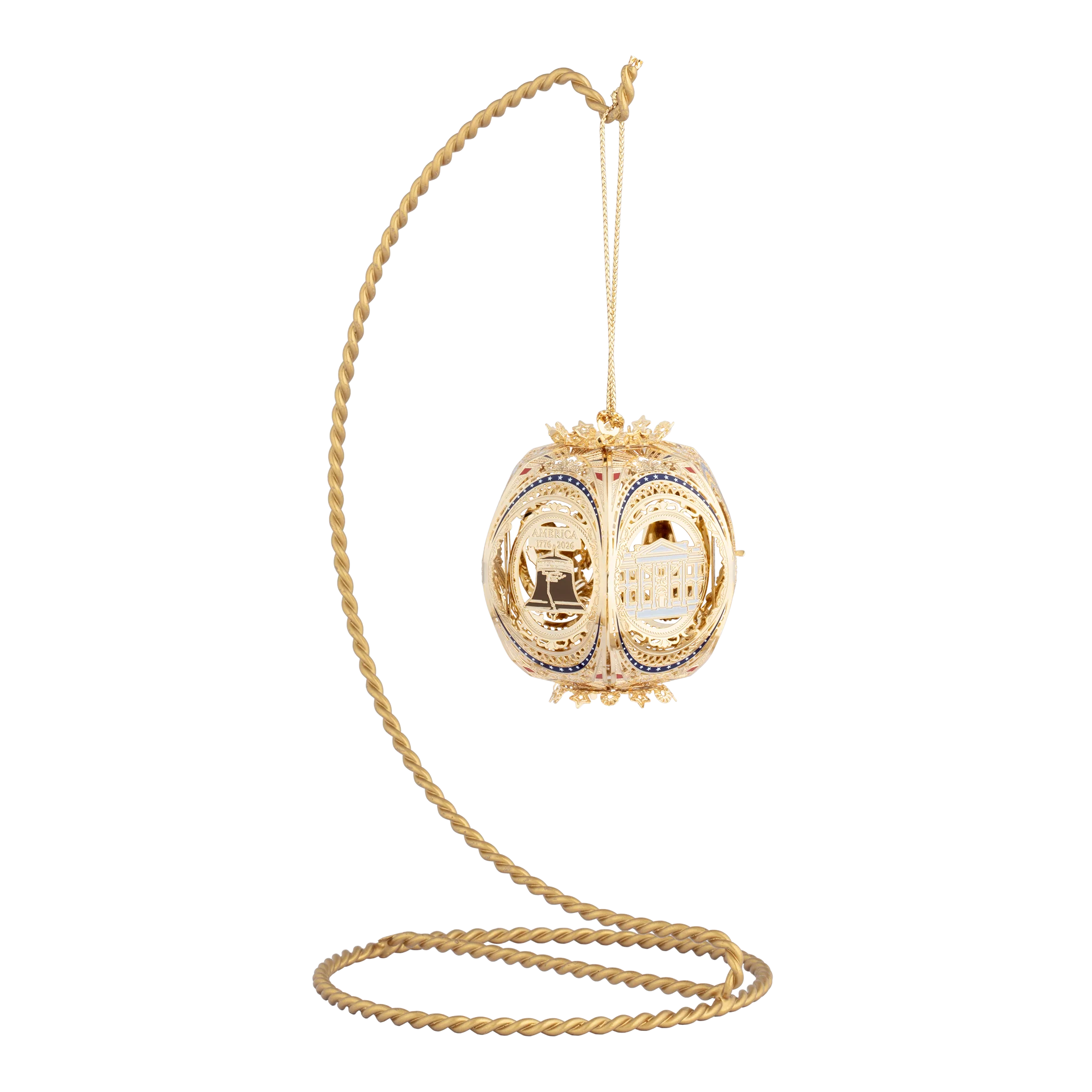 America's 250th Anniversary Story Ball Ornament - Image 3