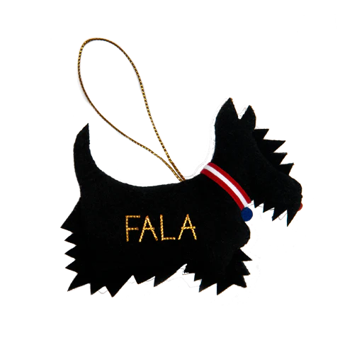 Fala the Scottish Terrier Ornament - Image 2