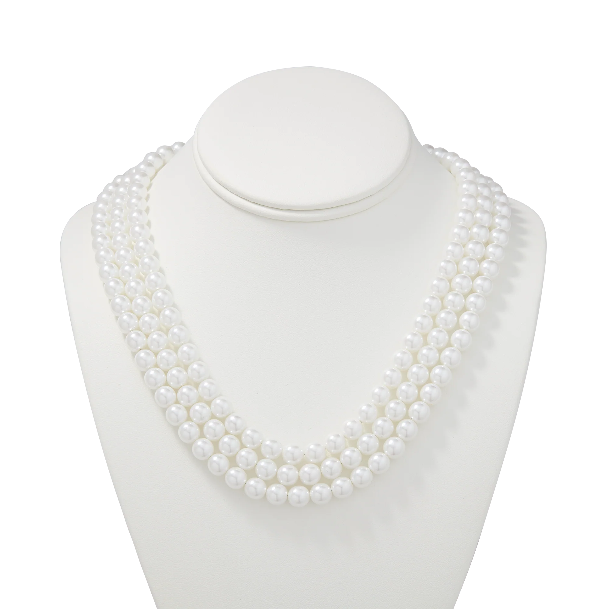 First Lady Jacqueline Kennedy's Three-stranded pearl necklace - Image 3