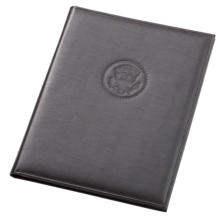 Leather Portfolio with Truman Seal - Image 2