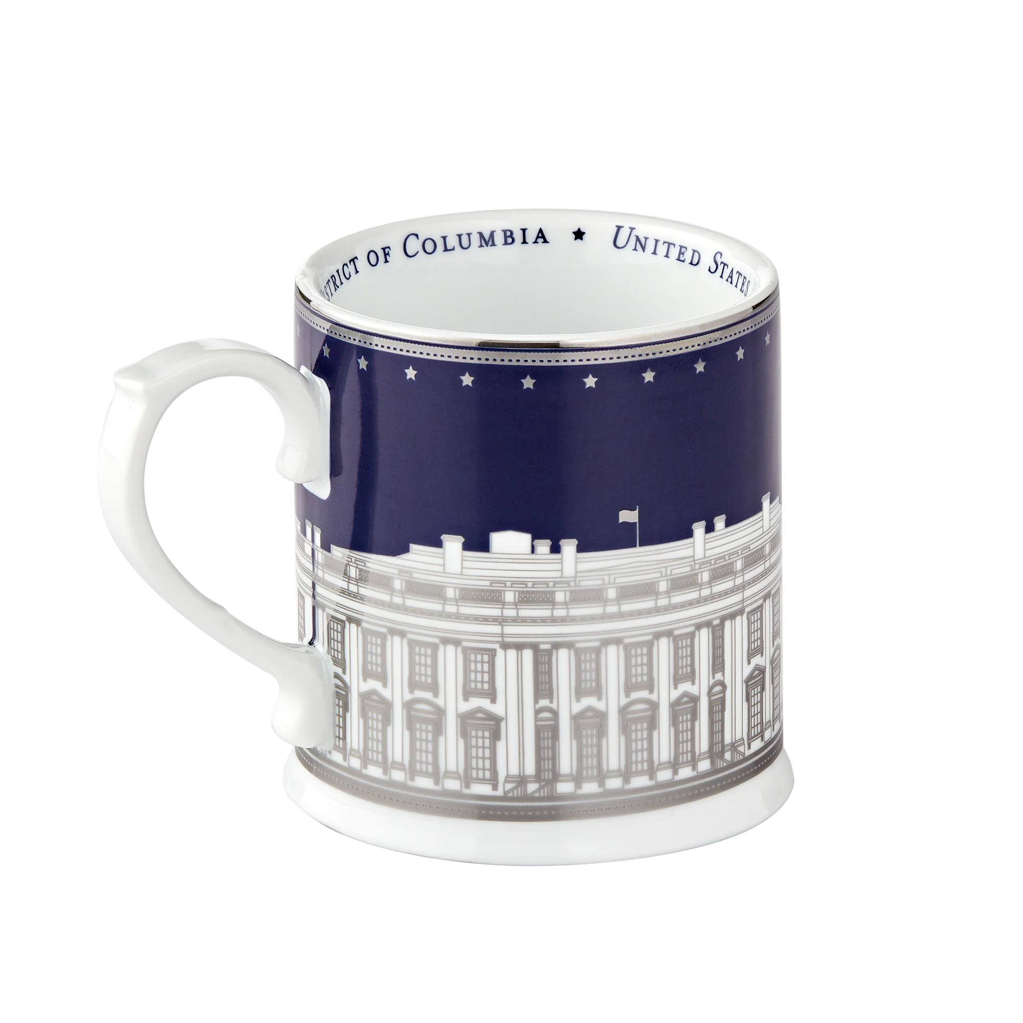 Navy White House Mug - Image 4