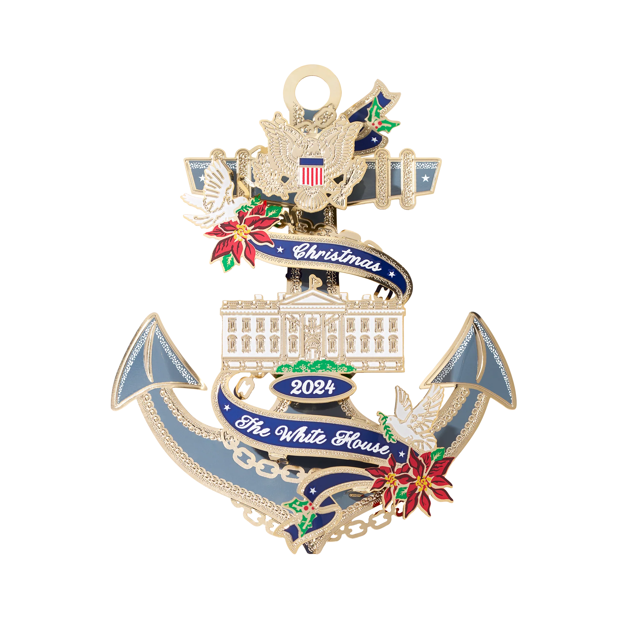 Official 2024 White House Christmas Ornament - Image 3