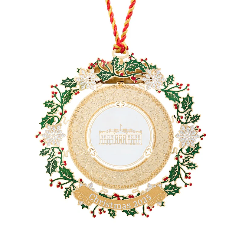 Official 2025 White House Christmas Ornament - Image 2
