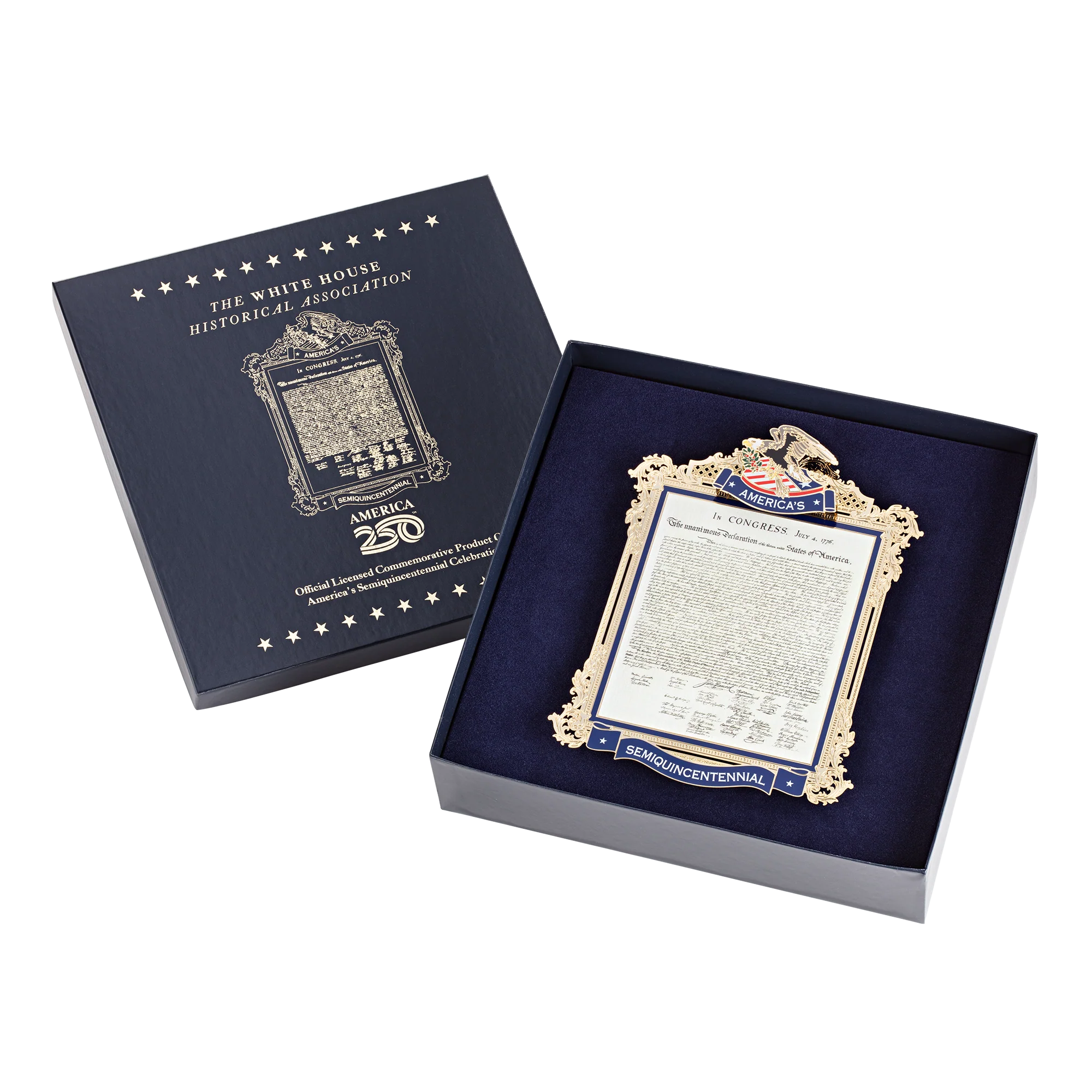 Official Commemorative Ornament of America’s 250th Anniversary 10" Display Wall Hanging - Image 3