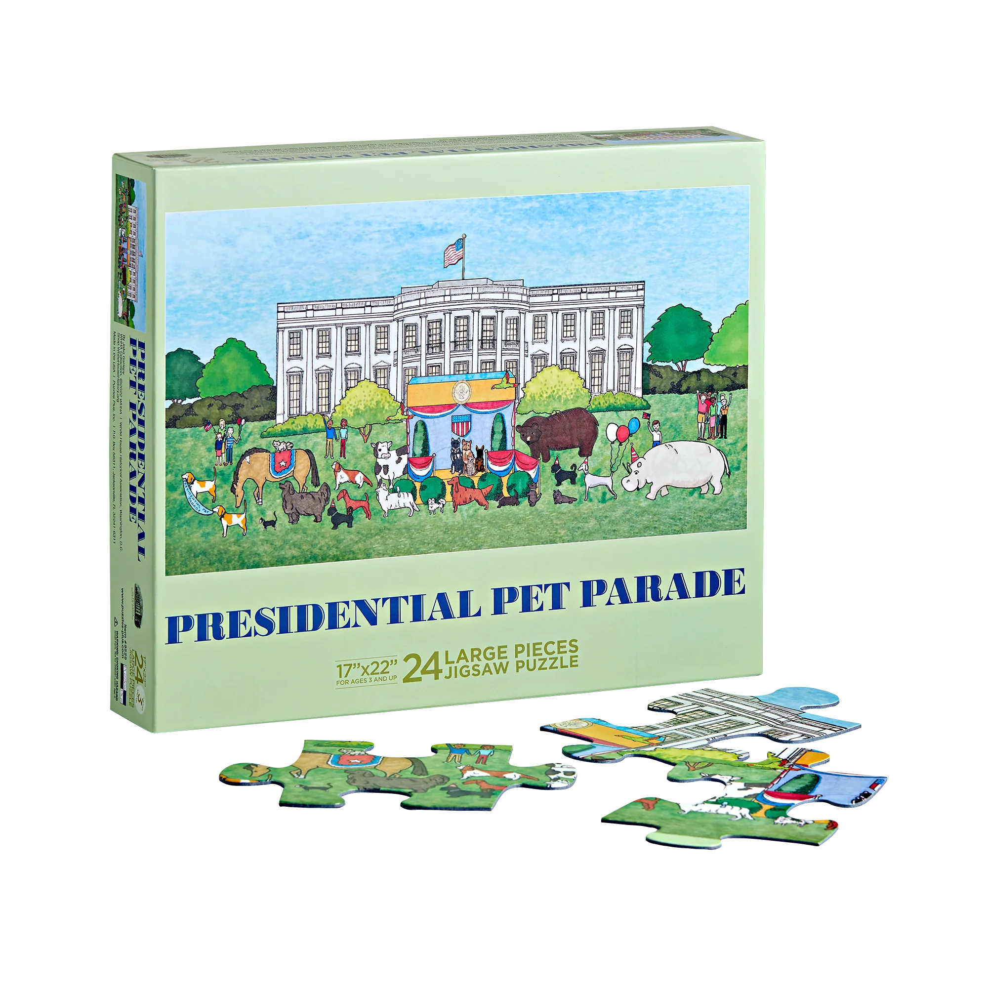 Presidential Pet Parade Puzzle
