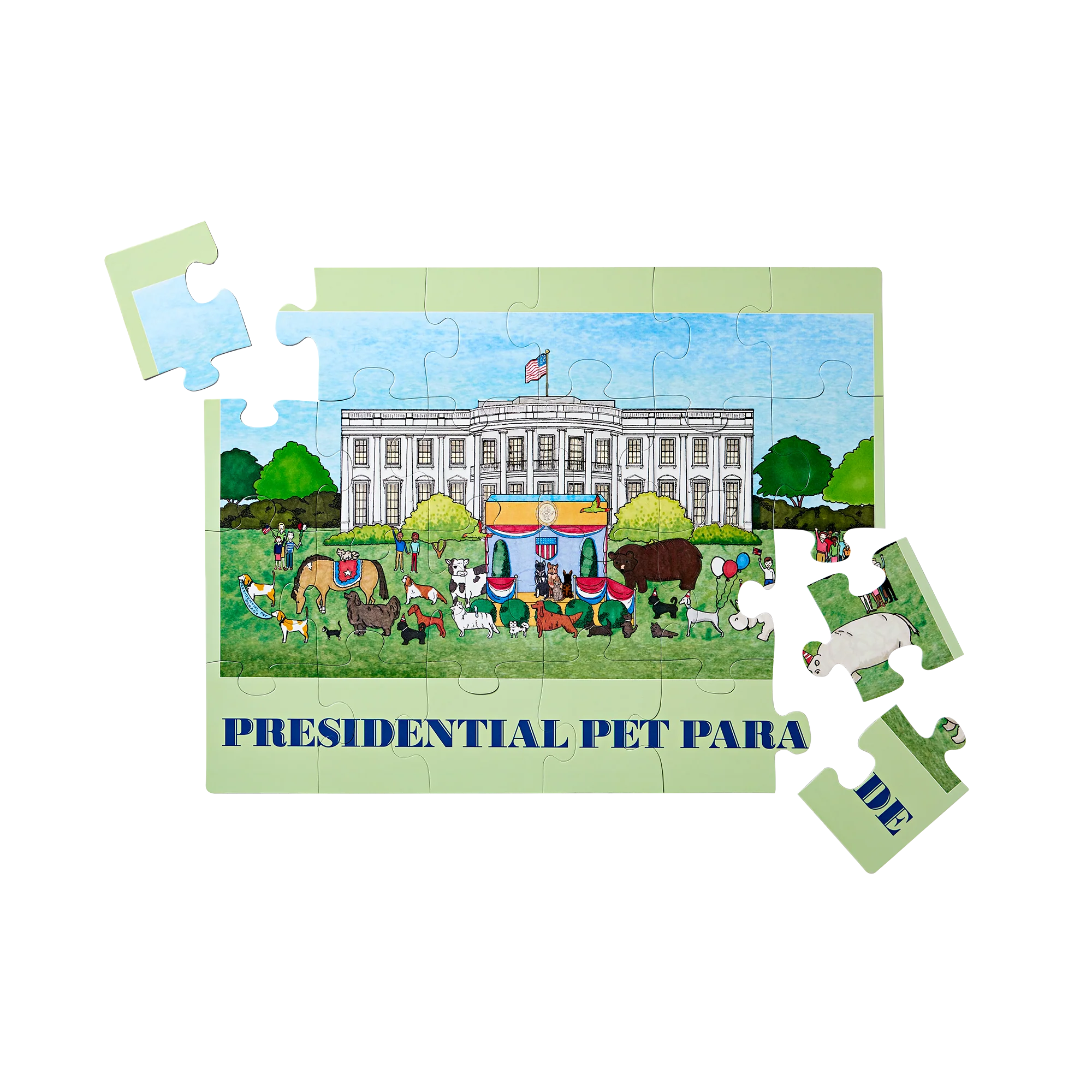 Presidential Pet Parade Puzzle - Image 4
