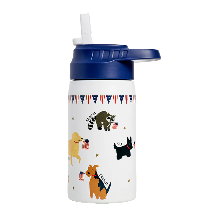 Presidential Pets Children's 14oz Water Bottle with Straw
