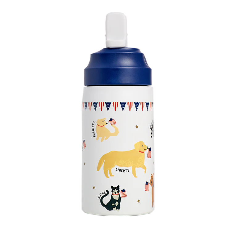 Presidential Pets Children's 14oz Water Bottle with Straw - Image 2