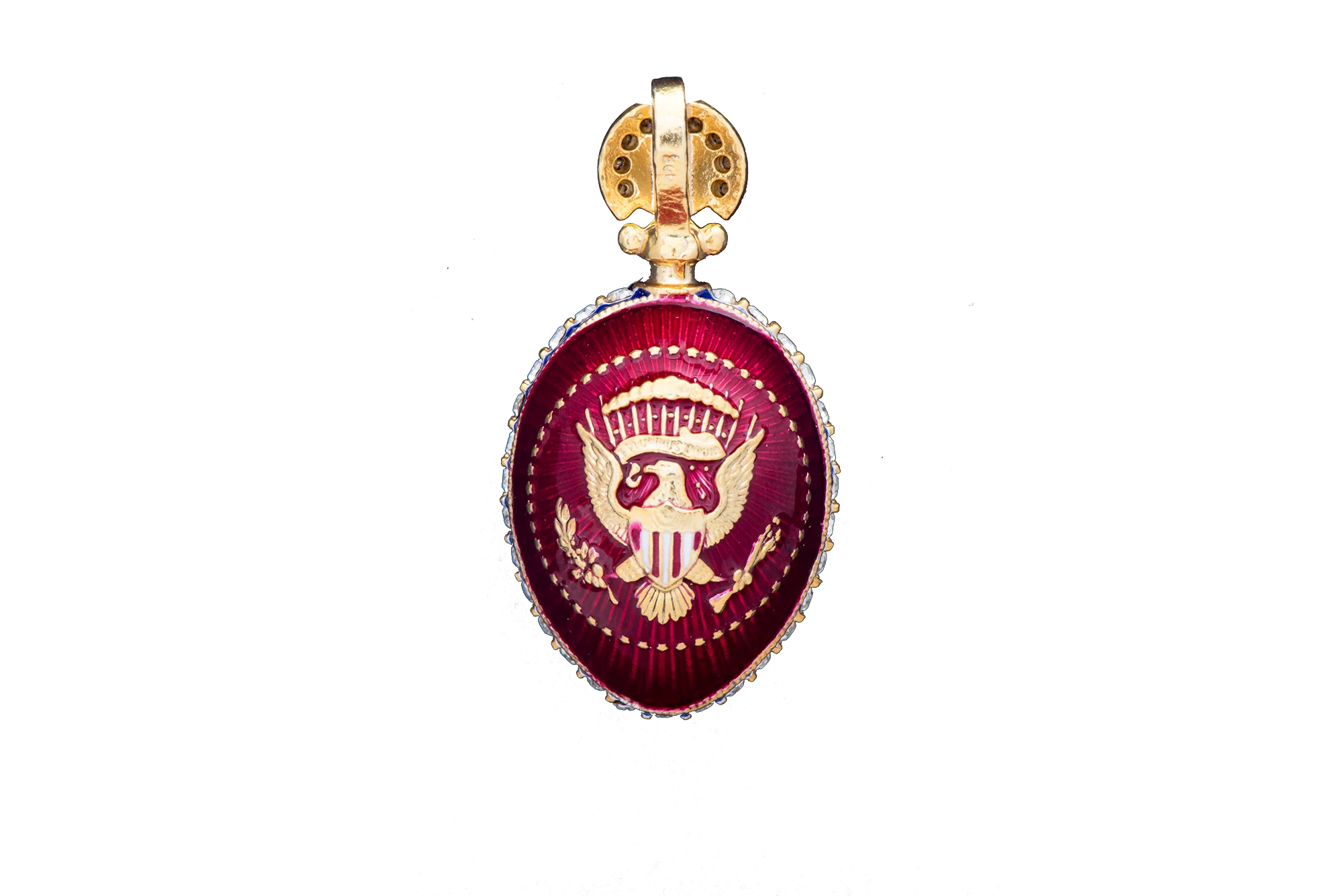 Presidential Red Egg Pendant - Image 2