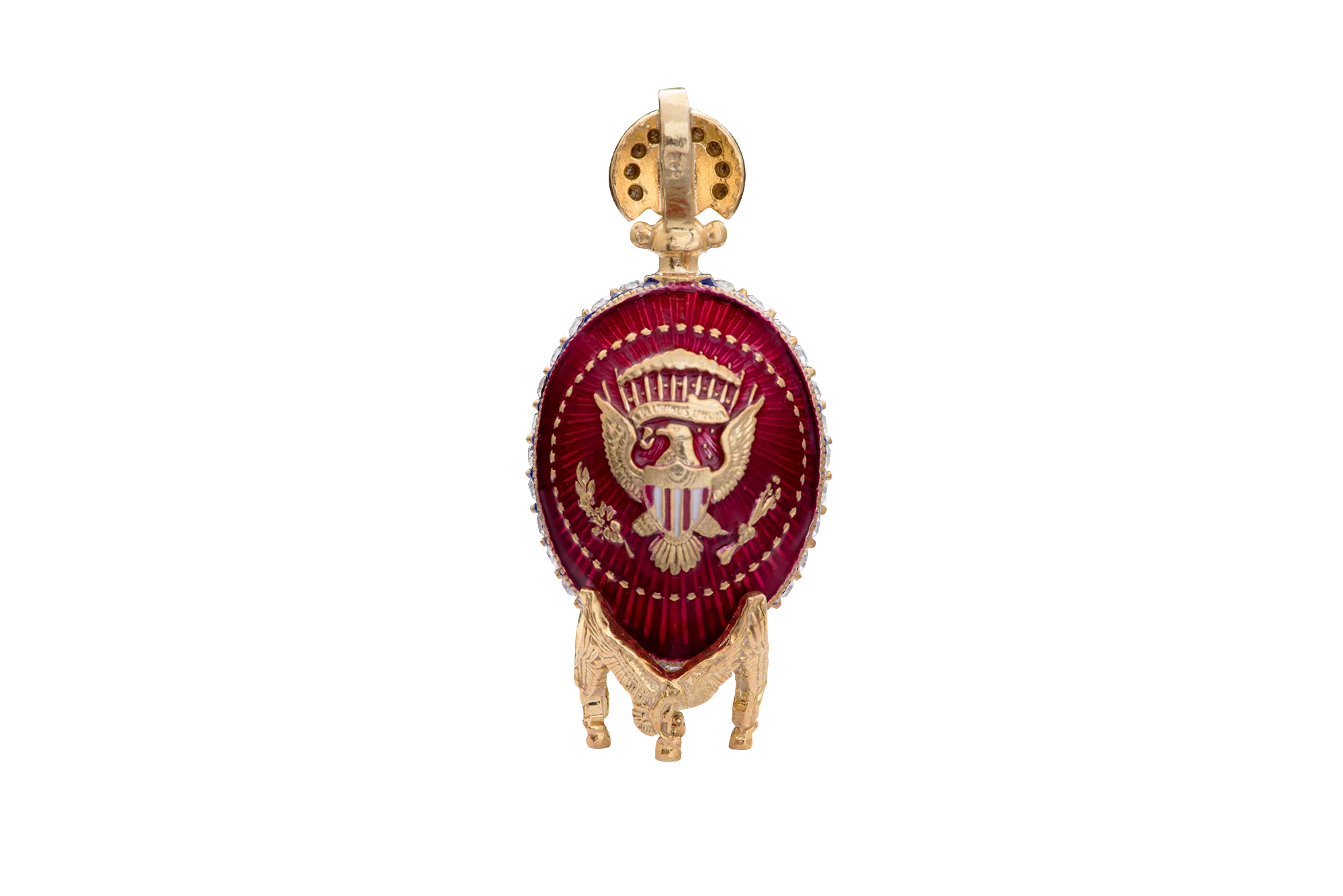 Presidential Red Egg Pendant - Image 4