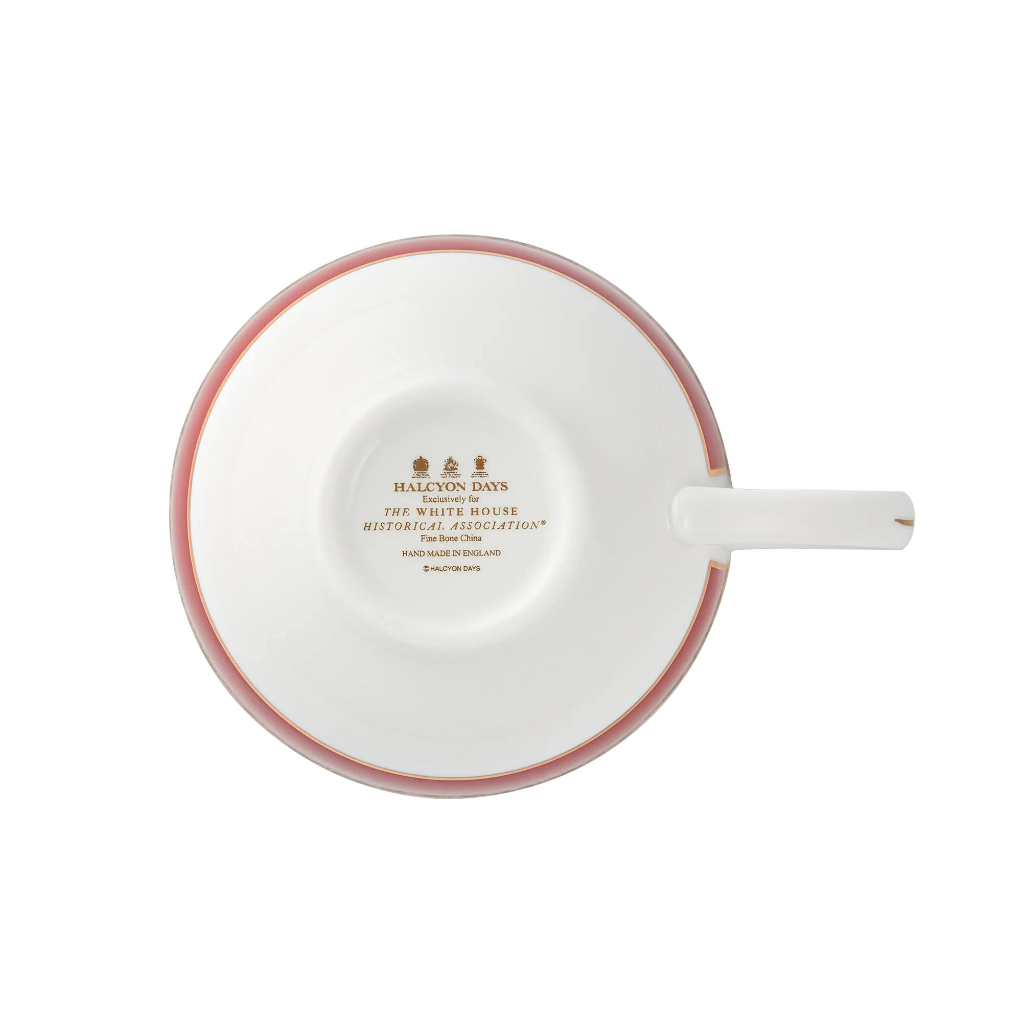 Red Room Teacup & Saucer - Image 3