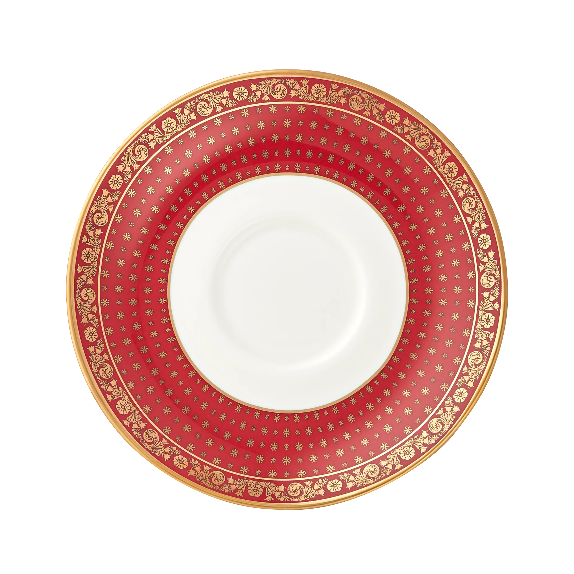 Red Room Teacup & Saucer - Image 4