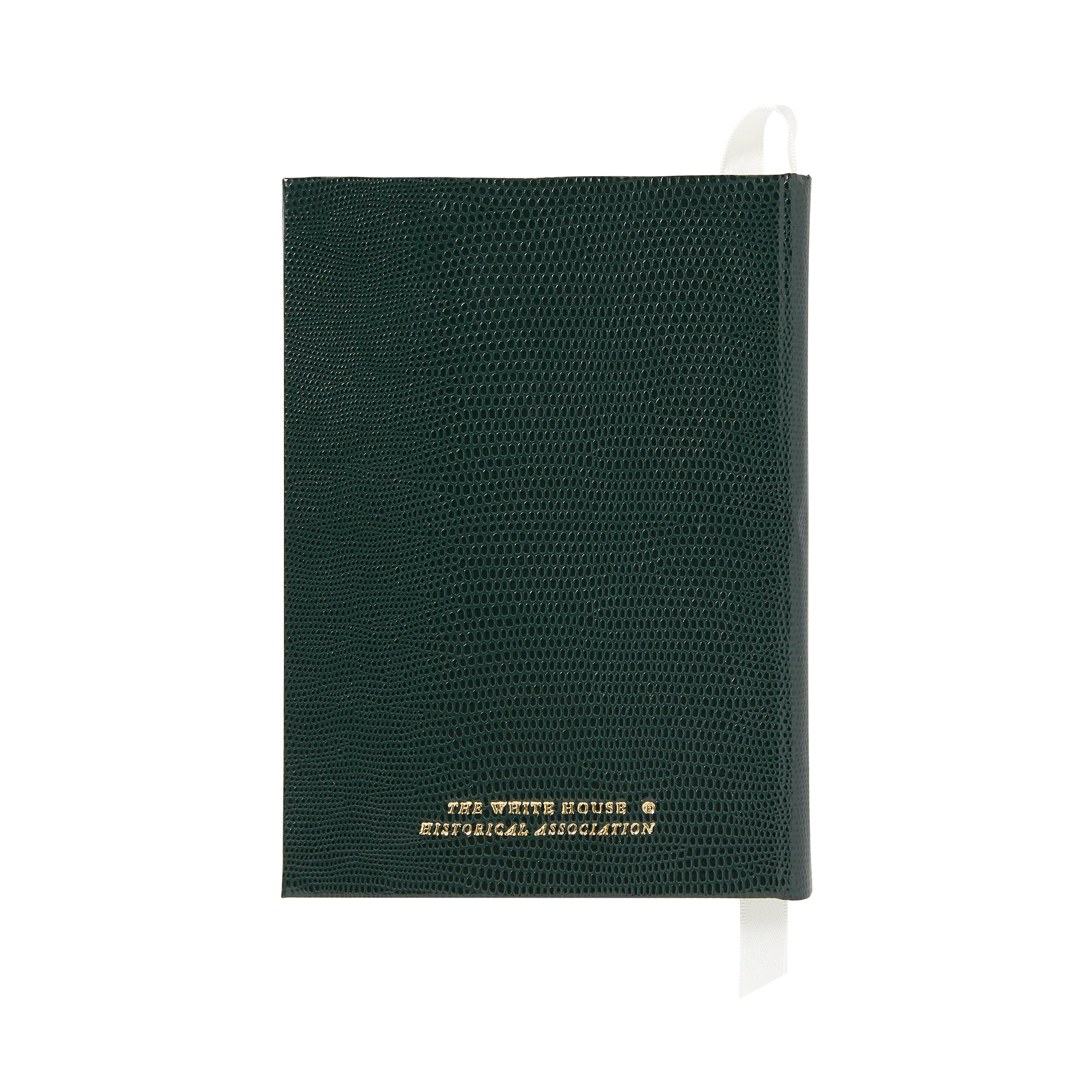 Small Emerald Green White House Notebook - Image 3