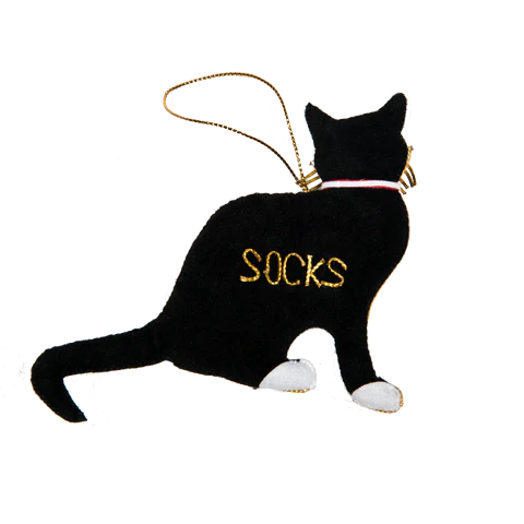 Socks the Cat Ornament - Image 2