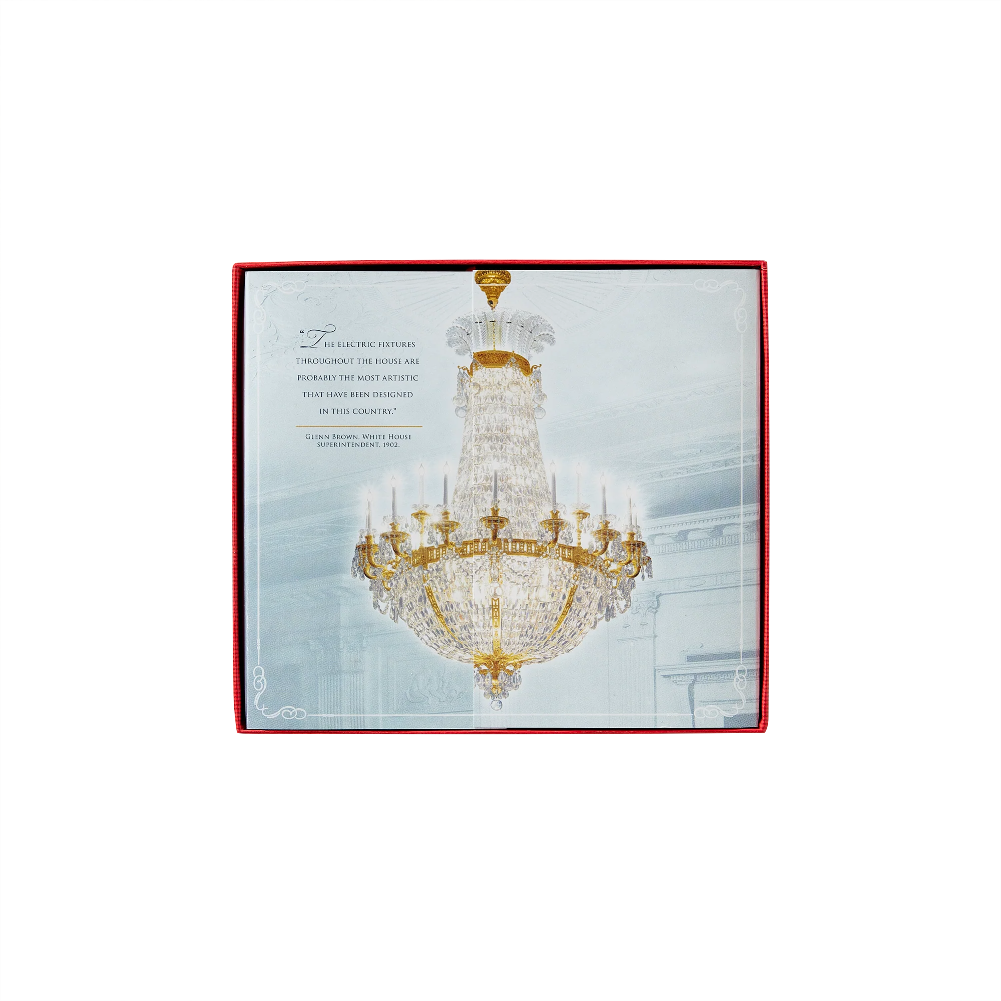 2002 White House Christmas Ornament, The East Room in 1902 - Image 3
