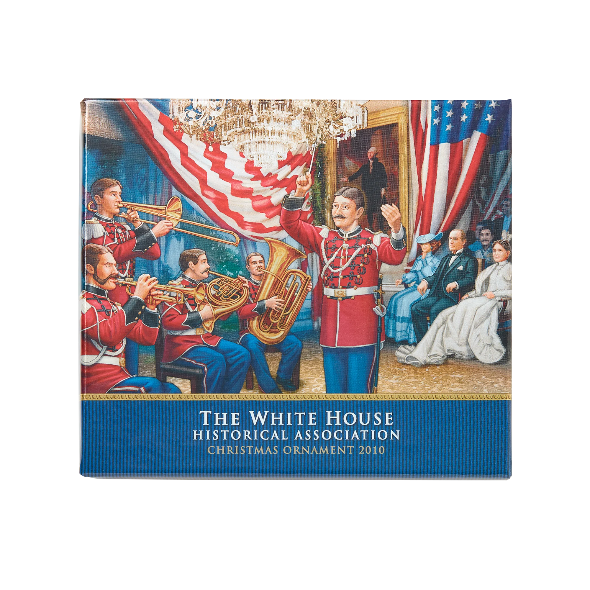 2010 White House Christmas Ornament, The U.S. Marine Band - Image 5