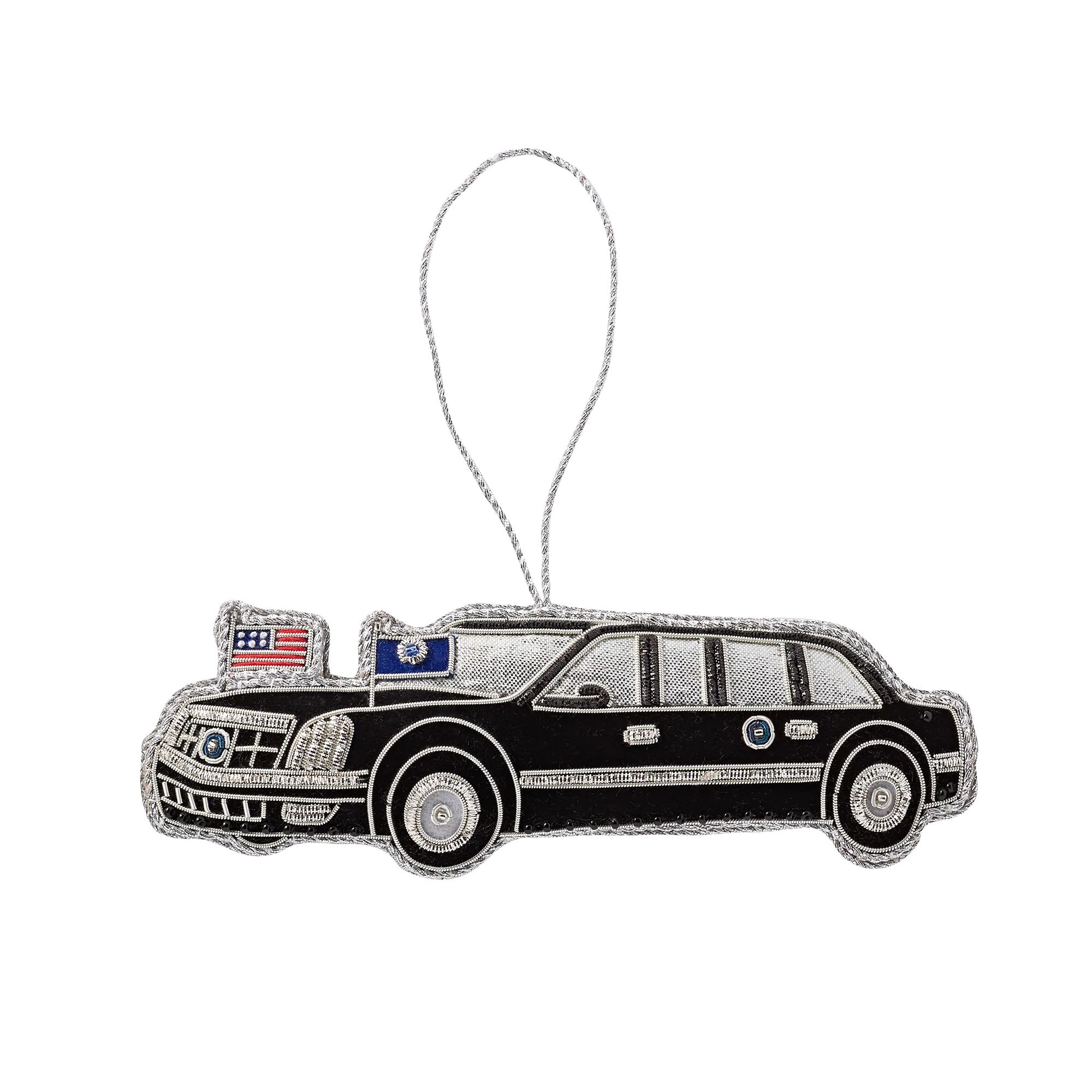 "The Beast " Limousine Felt Ornament