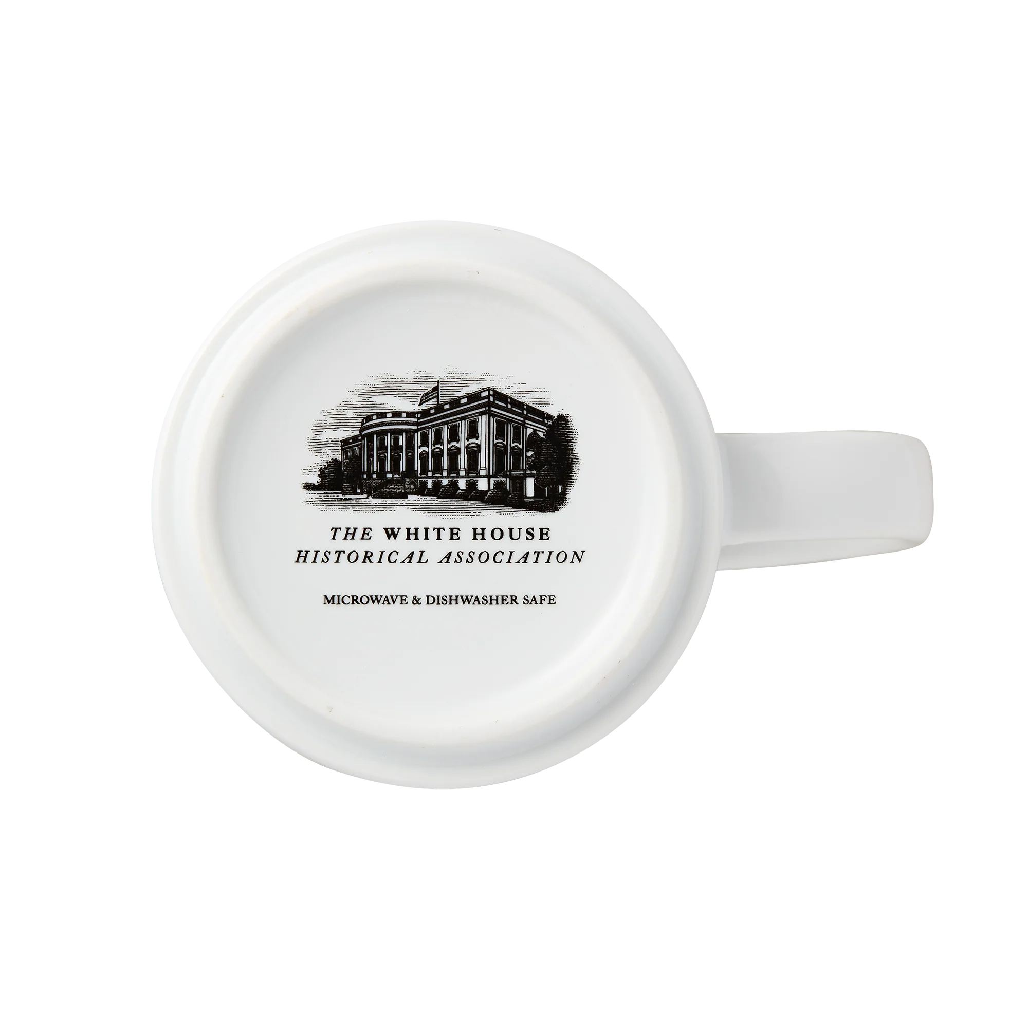 The People's House Blue and White Logo Mug - Image 4