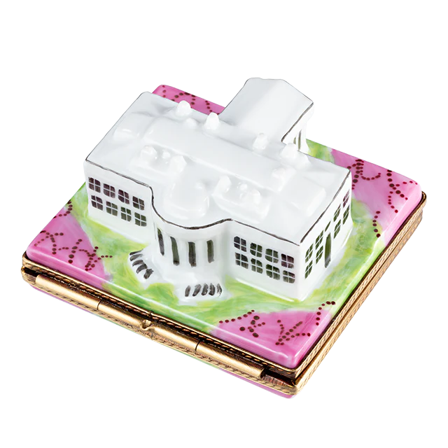 The White House Limoges Box - Cherry Blossom Theme - Image 2