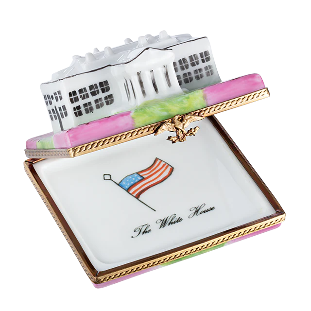 The White House Limoges Box - Cherry Blossom Theme - Image 4