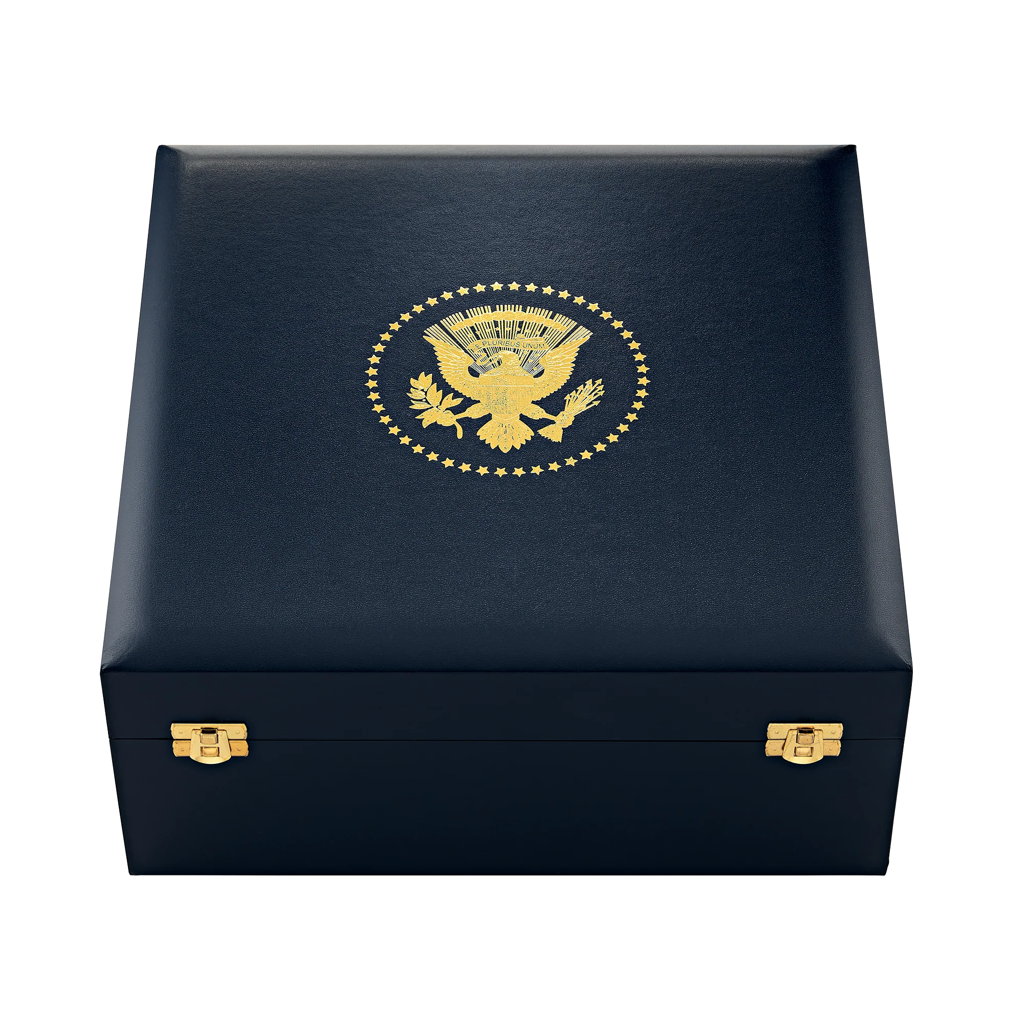 Truman Seal Presentation Bowl in Navy Leather Box - Image 6