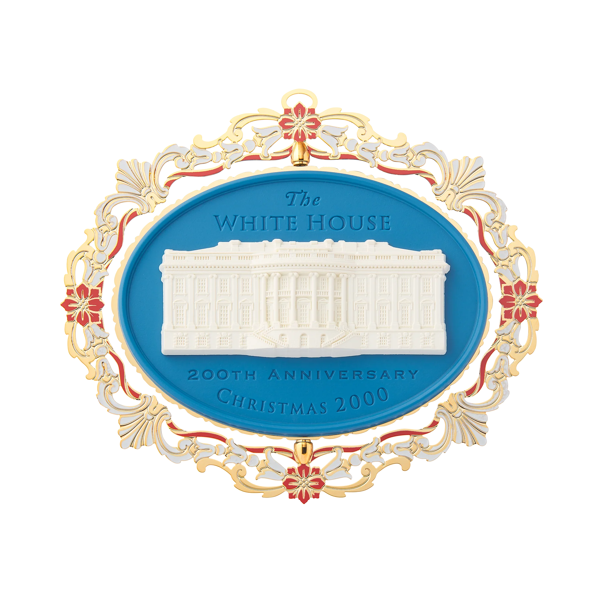 White House Christmas Ornament Set: 1989, 1998-2001 - Image 5