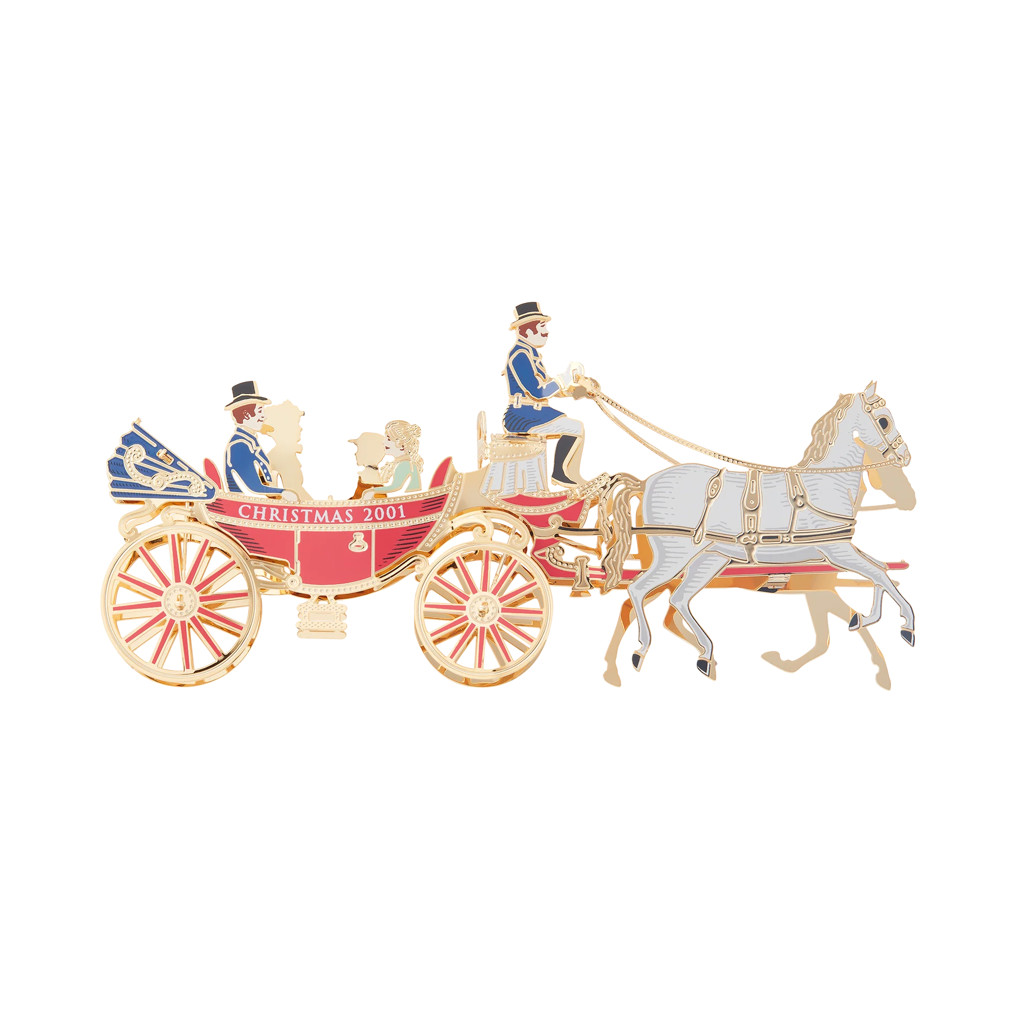 White House Christmas Ornament Set: 1989, 1998-2001 - Image 6