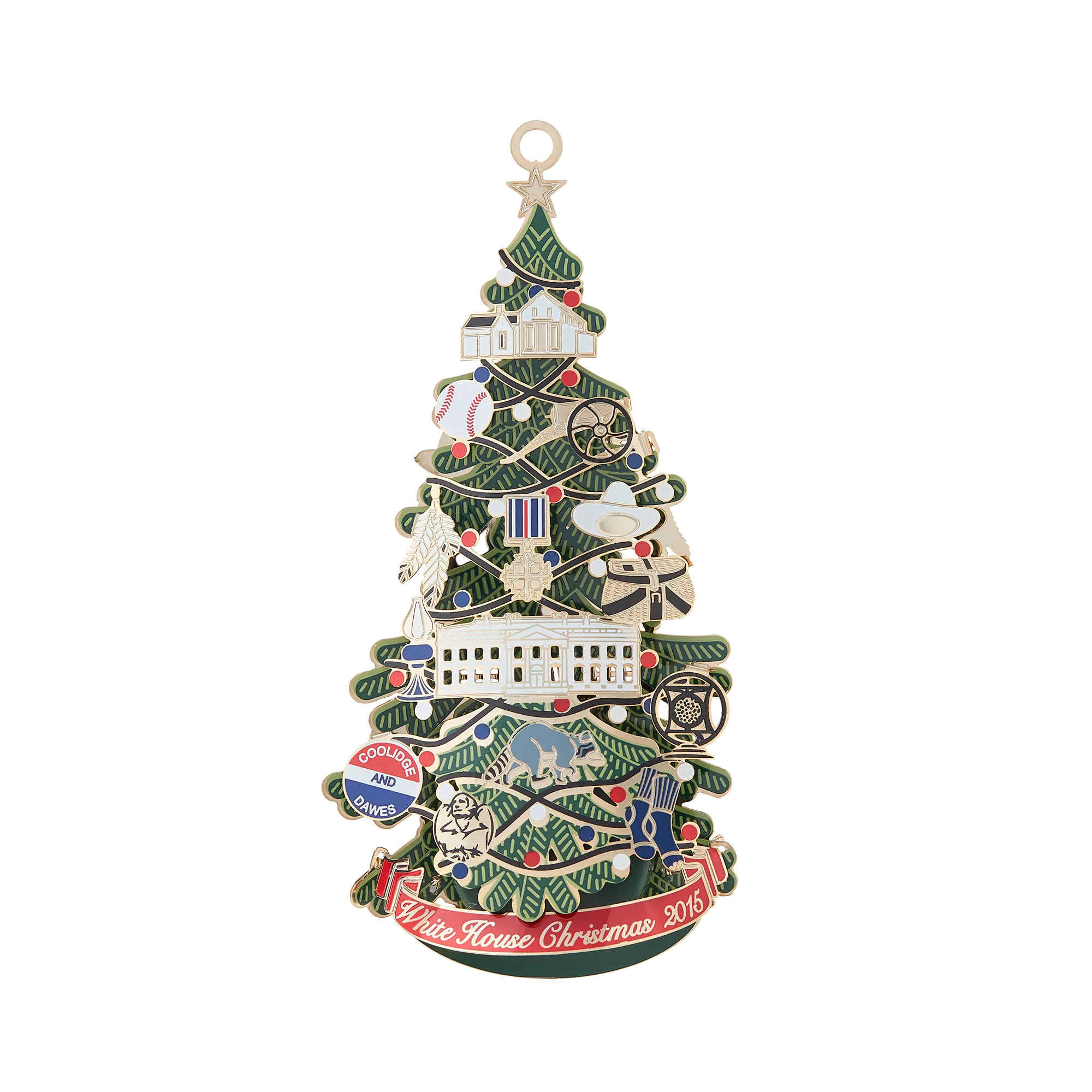 White House Christmas Ornament Set: 2012-2016 - Image 5