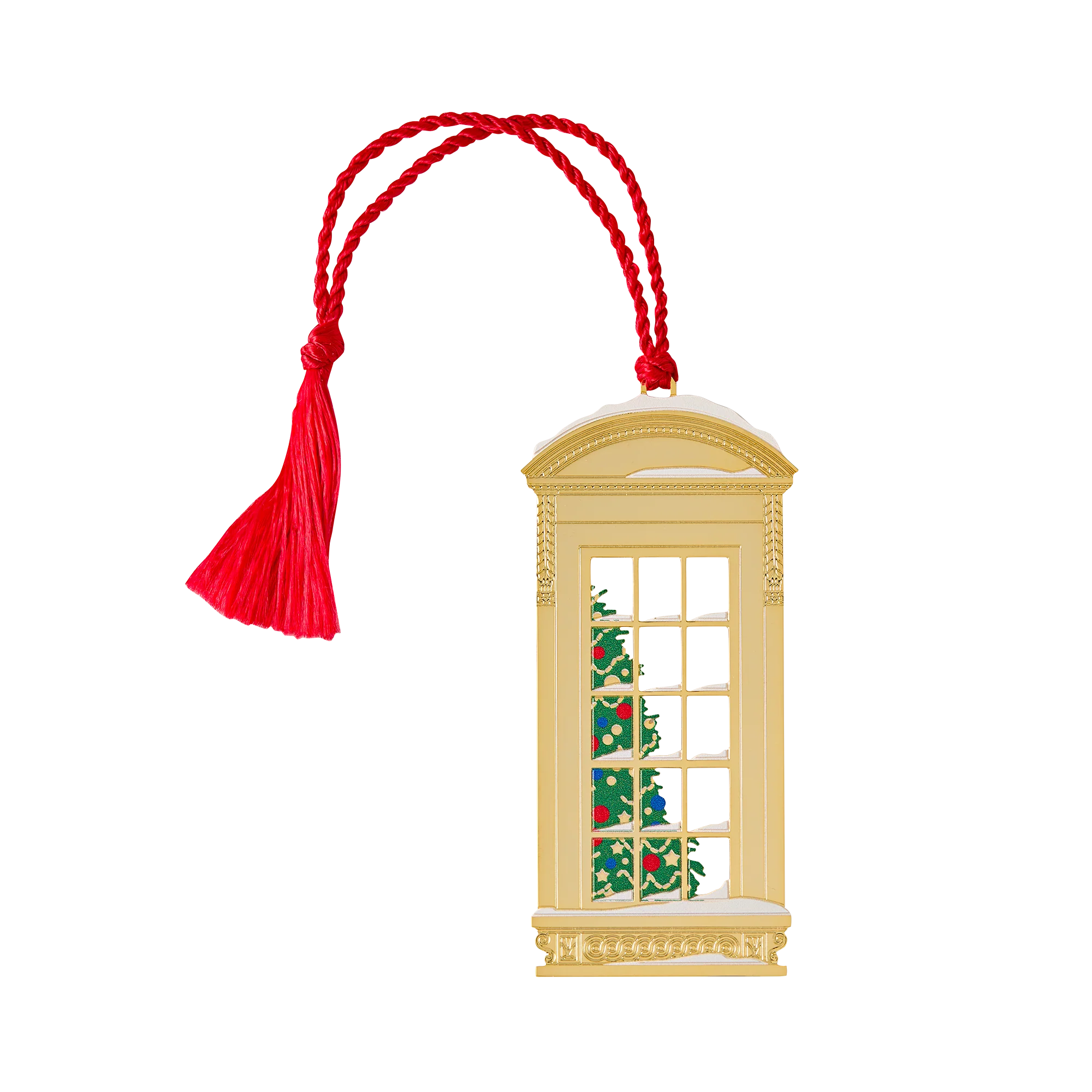White House Christmas Tree Bookmark