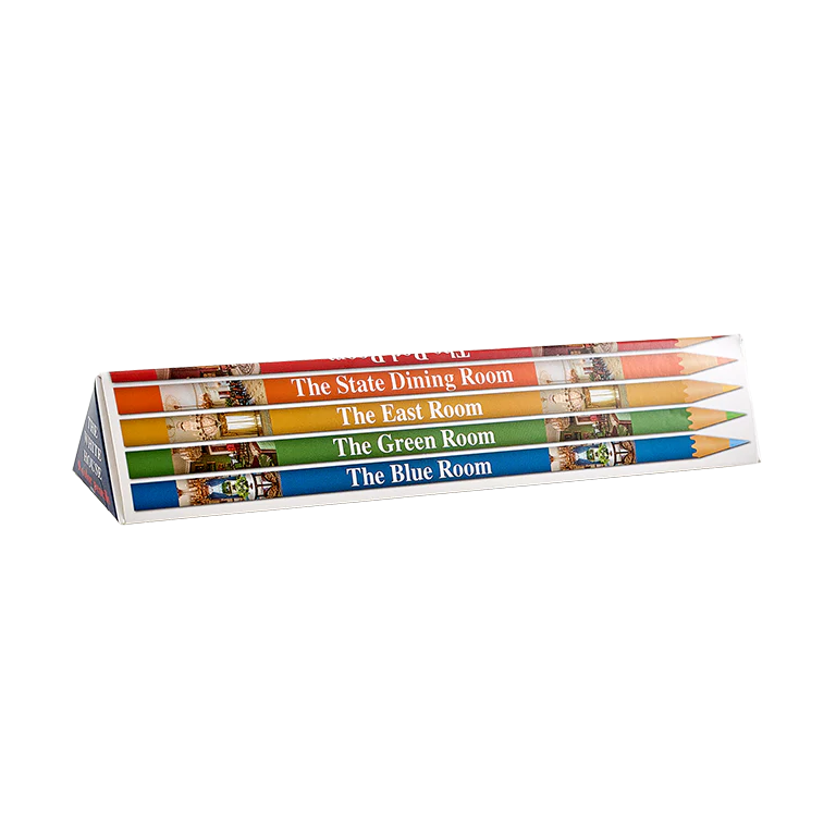 White House Colored Pencil Boxed Set with Sharpener - Image 2