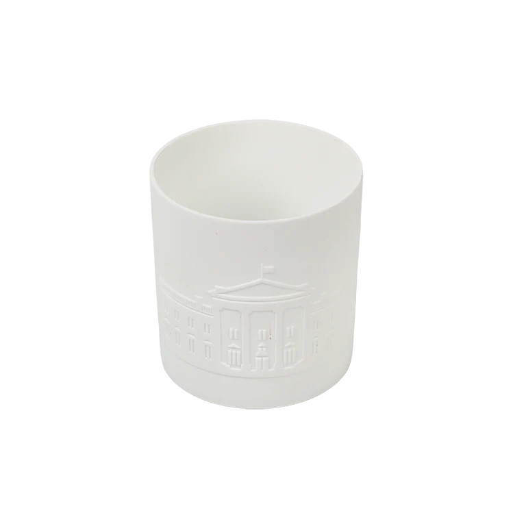 White House Etched Votive Candle Holder - Image 2