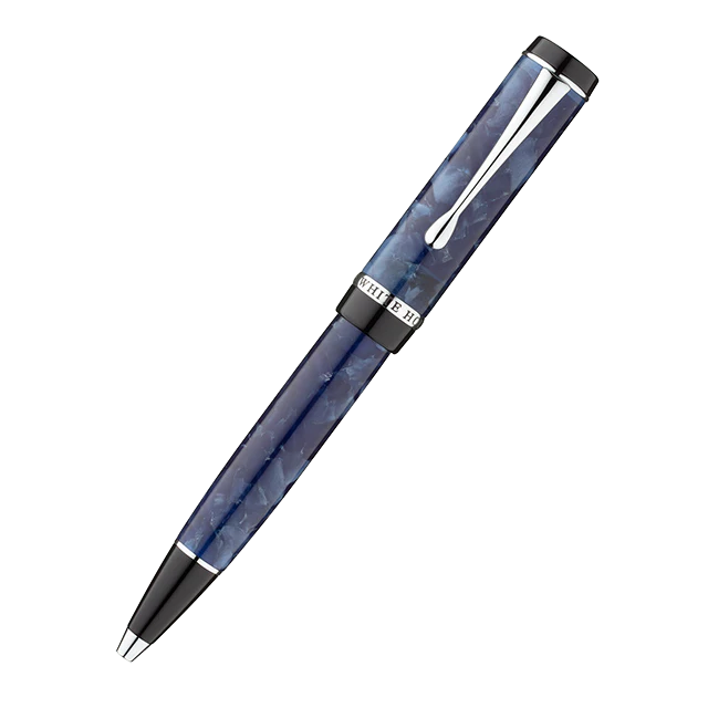 White House Marbleized Resin Rollerball Pen with Truman Seal - Image 2